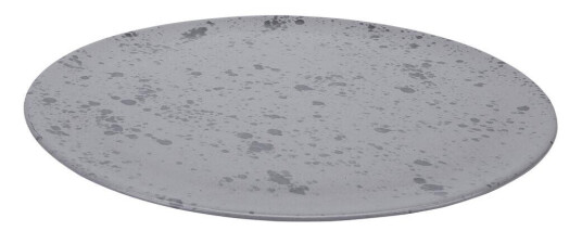 Aida Raw serveringsfat Ø34 cm grå med prikker