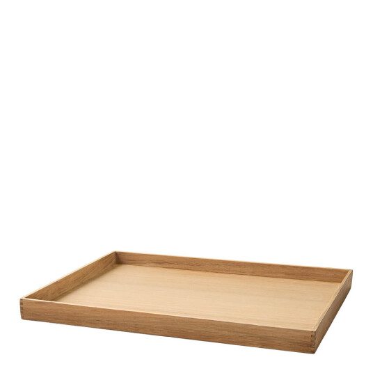 LIND DNA - Even teak brett large 37x47 cm nupo clay brown