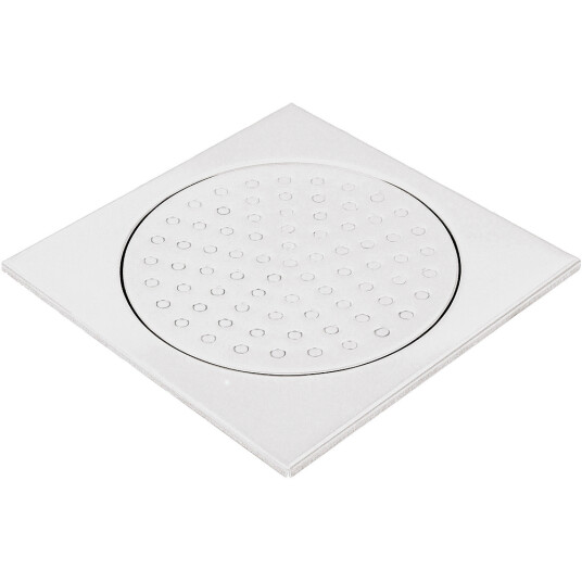 SLUKRIST HVIT UTEN UTHUGG 20X20 CM