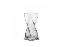 Leonardo Swirl Firkantet vase Glass Gjennomsiktig 250 mm 100 mm Leonardo Swirl Firkantet vase Glass Gjennomsiktig 250 mm 100 mm