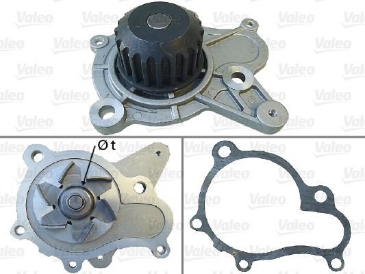 VALEO 506814 Vannpumpe VALEO 506814 Vannpumpe