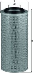 MAHLE LX 2635 Luftfilter MAHLE LX 2635 Luftfilter