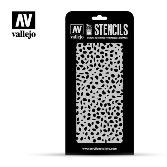 Vallejo Stencils Luftwaffe WWII Spots Camo 1/32