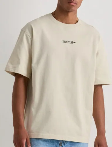 Samsøe Samsøe Sauni T shirt 11725 T skjorte med trykk Hvit