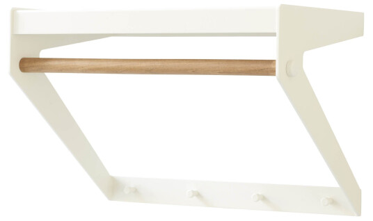 Cane-line Copenhagen kleshengere Hvit/teak Hvit