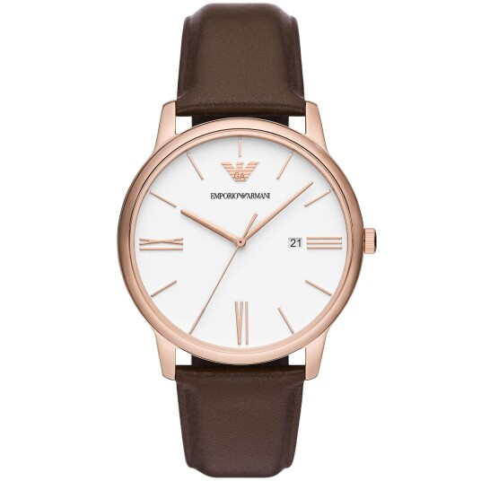 Emporio Armani Minimalist AR11572 - Herre - 42 mm - Analog - Kvarts urverk - Mineralglas Emporio Armani Minimalist AR11572 - Herre - 42 mm - Analog - Kvarts urverk - Mineralglas