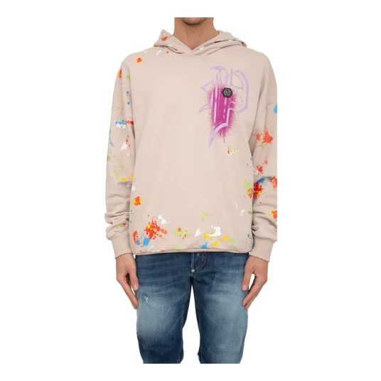 Philipp Plein Herre Gensere & Hettegensere Beige M Philipp Plein Herre Gensere & Hettegensere Beige M