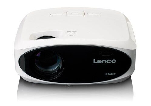 Lenco Full HD 1080P LCD-projektor med Bluetooth - Hvit Lenco Full HD 1080P LCD-projektor med Bluetooth - Hvit