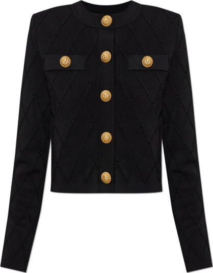 Balmain Dame Strikkevarer Svart S, Balmain Dame Strikkevarer Svart S,