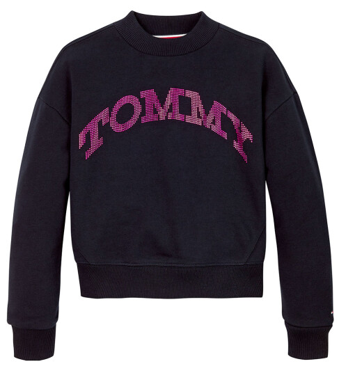 Tommy Hilfiger Collegegenser Tommy Dot Folie Desert Sky 12 år 152 Collegegenser Blå