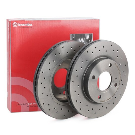 Bremseskive BREMBO 09.A968.2X