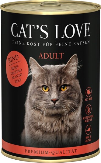 Cat'S Love Våtfôr Storfe 12 X 400 G Cat'S Love Våtfôr Storfe 12 X 400 G