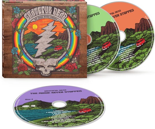 Grateful Dead The Music Never Stopped CD Grateful Dead The Music Never Stopped CD