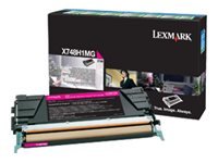 Lexmark - Høy Ytelse - Magenta - Original - Tonerpatron Lrp - For Lexmark Xs748de