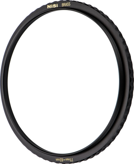 NiSi Step-Up Adapterring Messing 77-82mm 77mm objektiv til 82mm filter