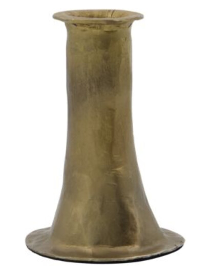 house doctor Candle Holder, Hdticca, Antique Gold - Gold - 6.5X6.5X9CM