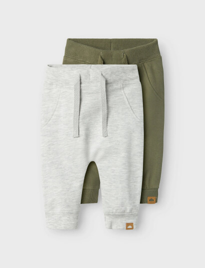 name it Nbntakki 2P Sweat Pant Noos - Multi/patterned - 104