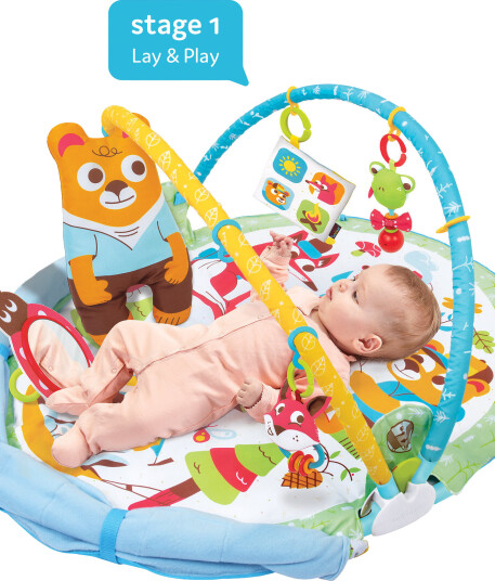 Yookidoo Gymotion Play "N" Nap Multi/patterned ONE SIZE