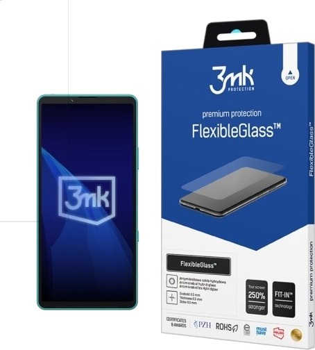 3Mk Flexibleglass Hybridglass Til Sony Xperia 10 Vii - 3Mk Flexibleglass