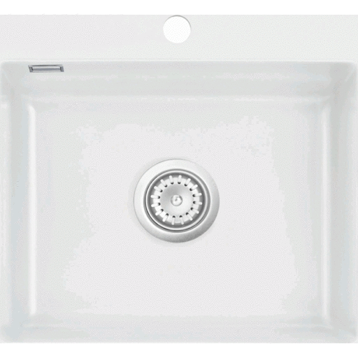 Lavabo Mera 57 kjøkkenvask 57,5x51cm , hvit