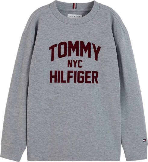 Tommy Hilfiger Brand Love Ls MEDIUM GREY HEATHER 152
