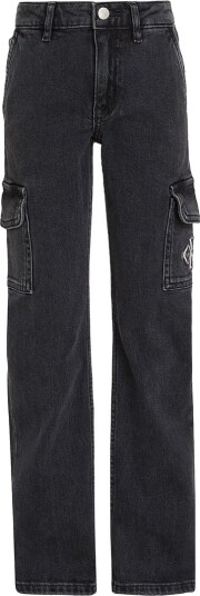 Calvin Klein Jeans MR Straight Kull Grey Calvin Klein 10 år 140 Jeans Grå