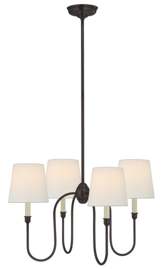 Vendome takkrona brons
