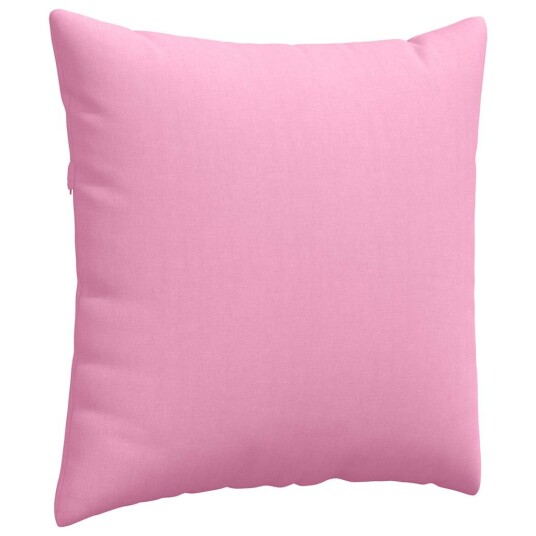 Sofaputer 2 pcs Rosa 80 x 80 cm stoff
