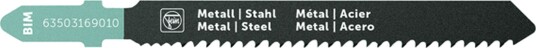 Fein 63503169010 Stikk /Stikksagblad For Metall Bim 63 T1.9/2.2 Ms Sc 5 Stk 63503169010