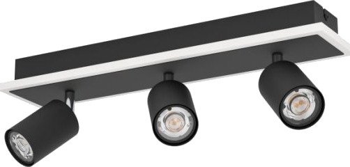 Eglo Rimbocchi 1 Spottskinne L460 20W 2500 Lm Sort
