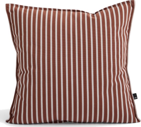 Terrazza Cushion 50x50 cm Terracotta bold stripe Terrazza Cushion 50x50 cm Terracotta bold stripe