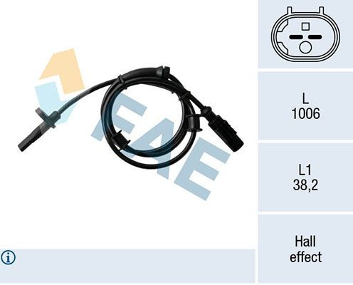 ABS sensor FAE 78170