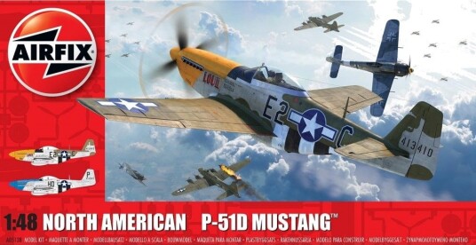 Airfix 1/48 North American P51-D Mustang (Filletless Tails)