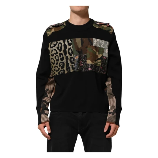 Dolce & Gabbana Herre Gensere & Hettegensere Svart M