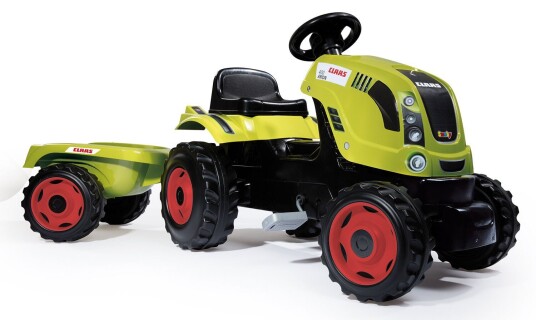 Smoby Claas Farmer XL tråtraktor med tilhenger fra 3 år