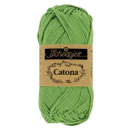 Scheepjes Catona Garn 412 Skog Grønn - 10g