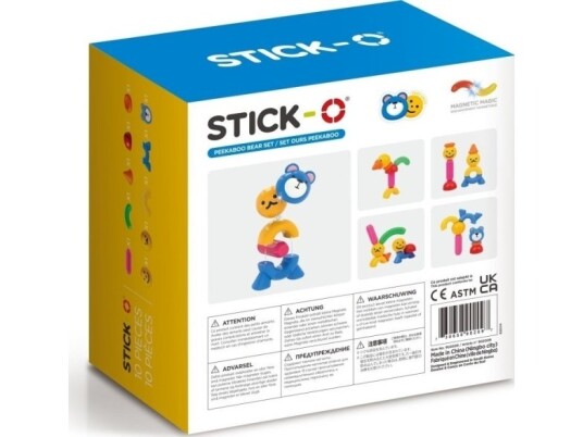 Magformers Stick-O Med Bjørn 10 El. Magformers Stick-O Med Bjørn 10 El.