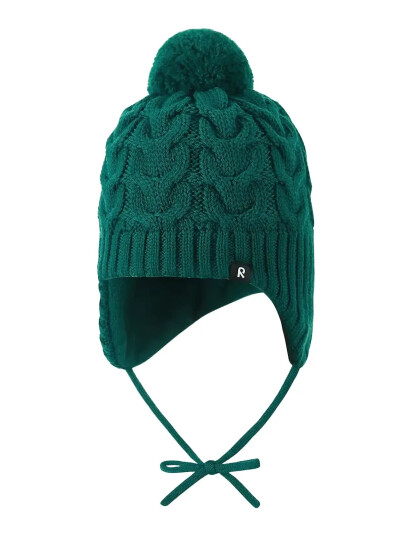 Reima Beanie, Paljakka - Green - 46