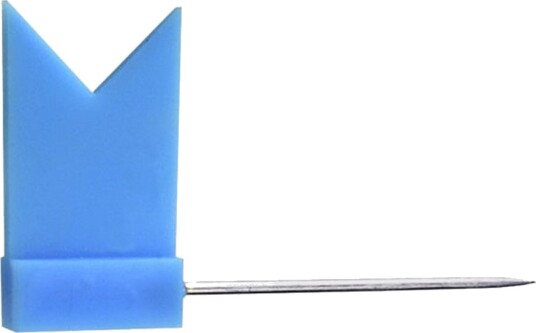 CONEX KNAPPENÅL M/FLAGG 20 STK BLÅ CONEX KNAPPENÅL M/FLAGG 20 STK BLÅ