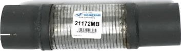 Korrugert rør, eksosanlegg VANSTAR 21172MB Korrugert rør, eksosanlegg VANSTAR 21172MB