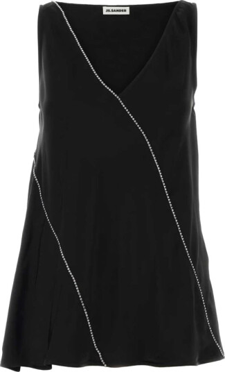 Jil Sander Dame Topper Svart S,