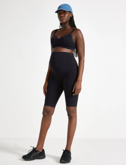 Lindex Mom Biker Shorts Black L