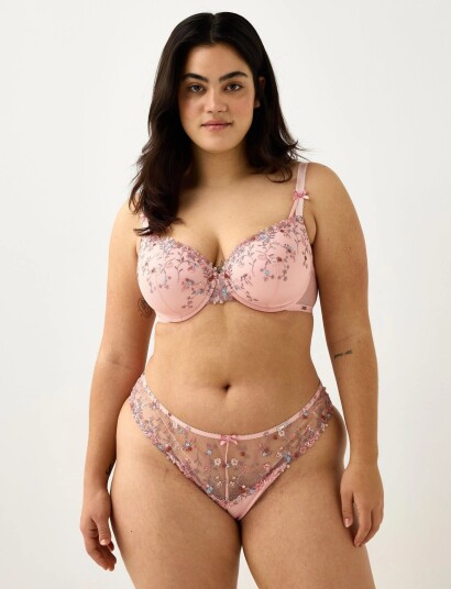 Lindex Bra Lilja Rosie   Pink   80 B