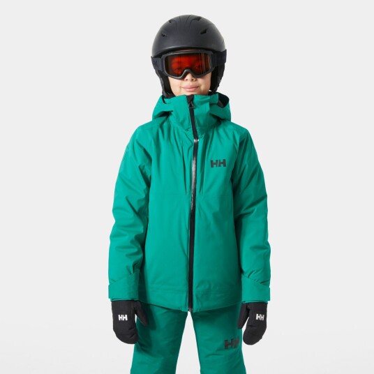 Helly Hansen Junior Alpha Resort Skijakke Grønn 164