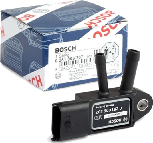 Sensor, avgasstrykk BOSCH 0 281 006 207 Sensor, avgasstrykk BOSCH 0 281 006 207