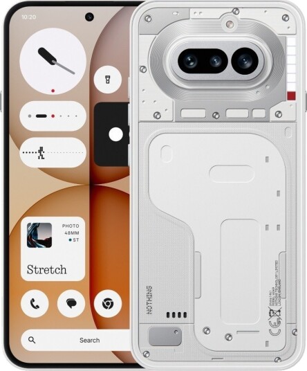 Nothing Phone 4a 12GB/256GB Hvit 6.78" AMOLED 5G Mobiltelefon