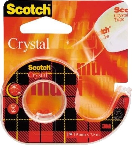 3M 3M Tape Scotch Crystal Clear 19X7,5 Mm 13K010a