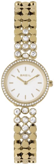 Breil Dameklokke TW1978 Classic Sølvfarget/Gulltonet stål Ø25 mm