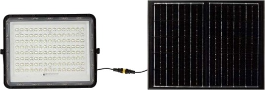 V Tac Solcelle Led Projektør 20W Med Fjernkontroll Auto Timer Ip65 Sort Vt 180W 4000K 1800Lm V Tac Solcelle Led Projektør 20W Med Fjernkontroll Auto Timer Ip65 Sort Vt 180W 4000K 1800Lm