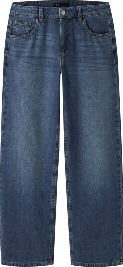 LMTD Nlmbex Dmn R Loose Pant Noos Blue 158